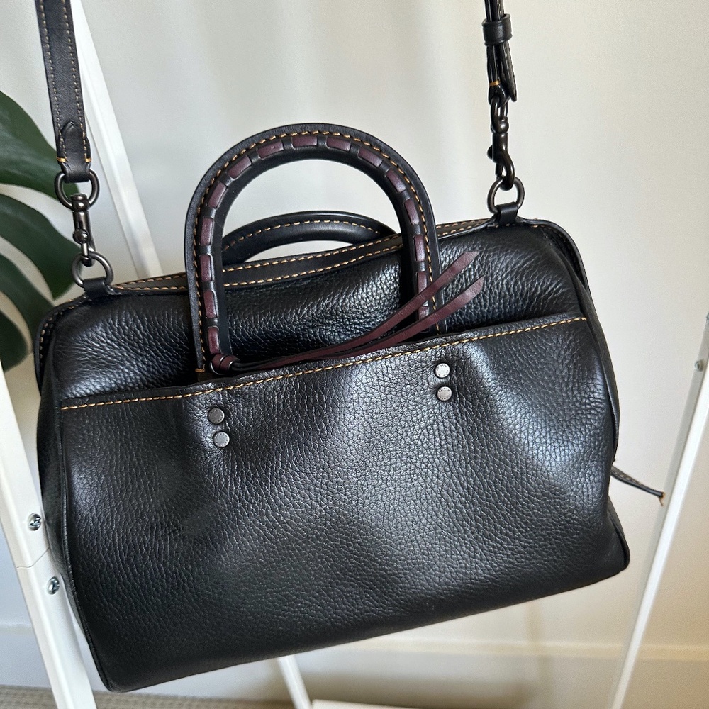 Coach Pebble Leather Doctor Bag